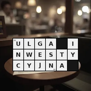 Hasło krzyżówkowe technologizm - ulga inwestycyjna – rozwiązanie, synonimy, podpowiedzi i definicje krzyżówkowe